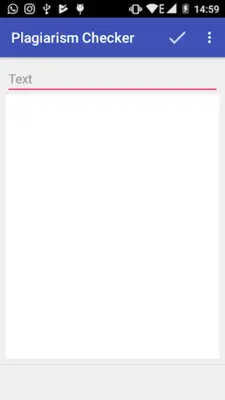 Plagiarism checker android App screenshot 3
